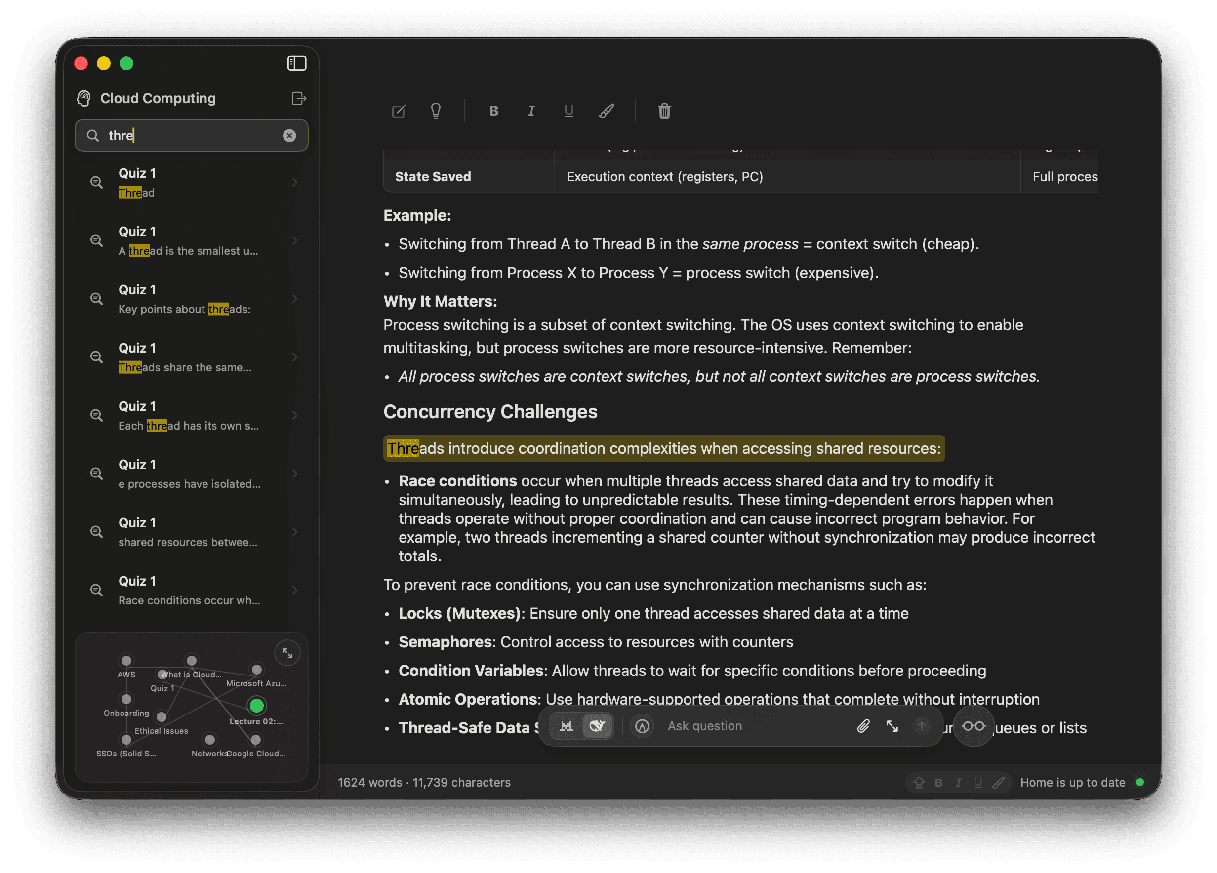 Semantic Search screenshot